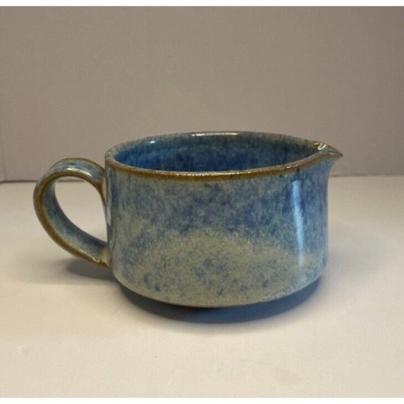 Signed Harriet Cohen Studio Pottery Squat Pitcher EUC Vtg 1970s - Picture 2 of 7